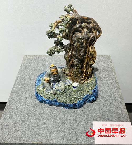 非遗活化新样本：黄志棠石湾陶塑原作展亮相宜昌(图5)